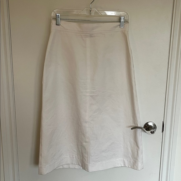 Horses Atelier White Button-Down Skirt - Picture 5 of 5